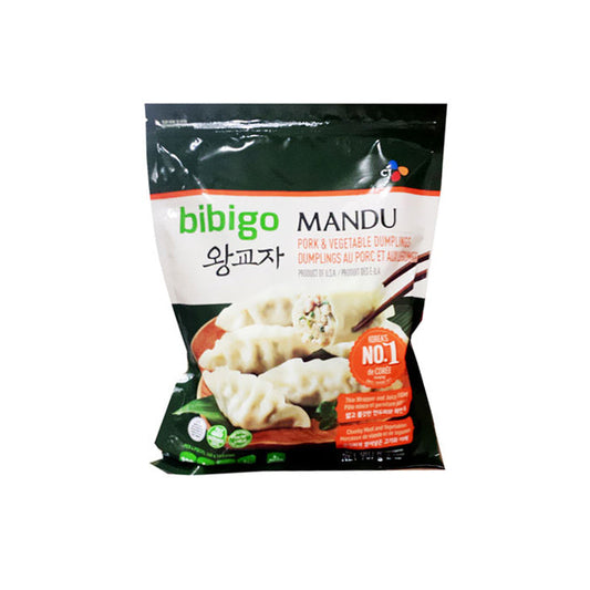 BS0011 : 비비고 왕교자(PORK) : 12/907g : FZN BBG BIG GYOJA MANDU(PORK)