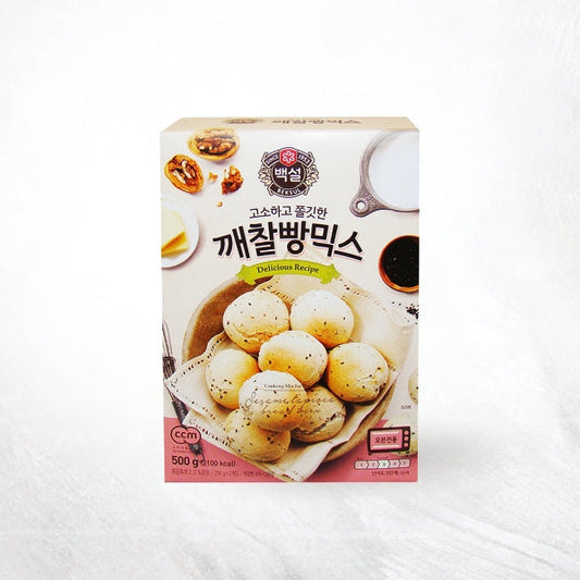 BS0359 : 깨찰빵(백설) : 10/500g : BATTER MIX