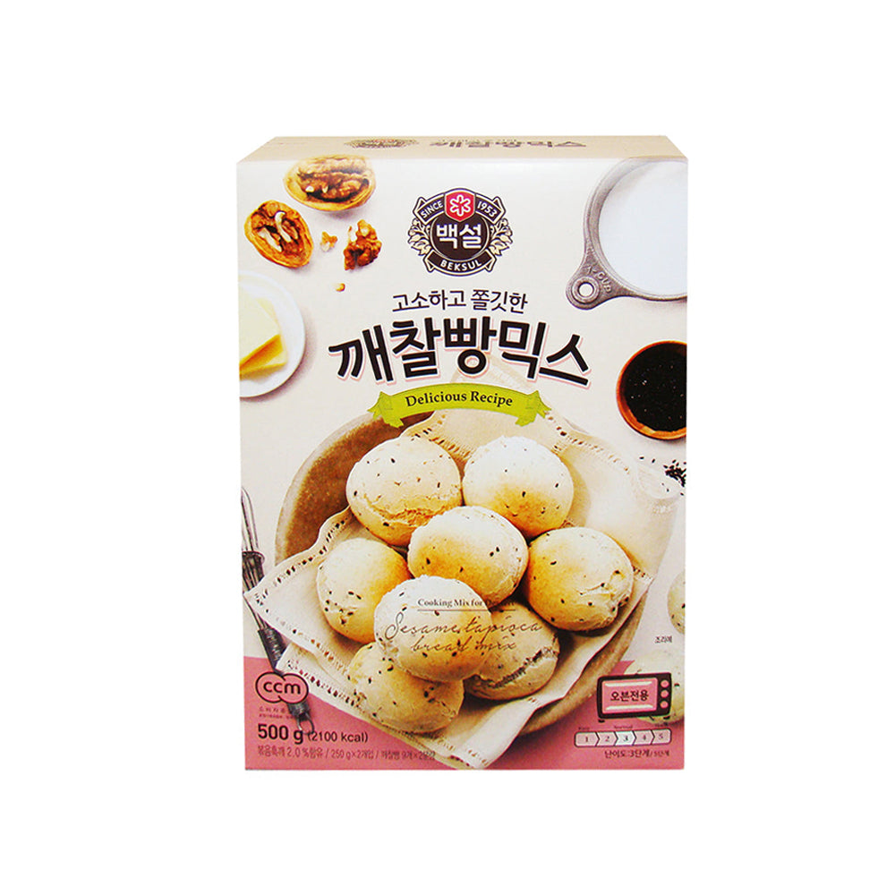 BS0359 깨찰빵(백설) 10/500g BATTER MIX