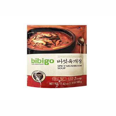 BS0444N 비비고(버섯육개장) 16/500g BIBIGO SPICY MUSHROOM SOUP