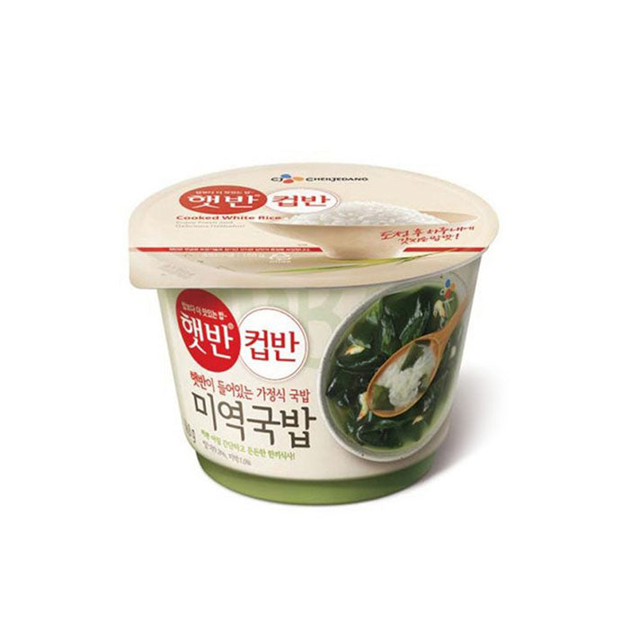 BS0908N 햇반컵반(미역국밥) 18/165g CUPBAHN SEAWEED RICE SOUP