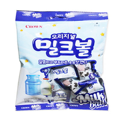 CRC113 : 밀크볼(오리지널) : 20/83g : MILK BALL CANDY