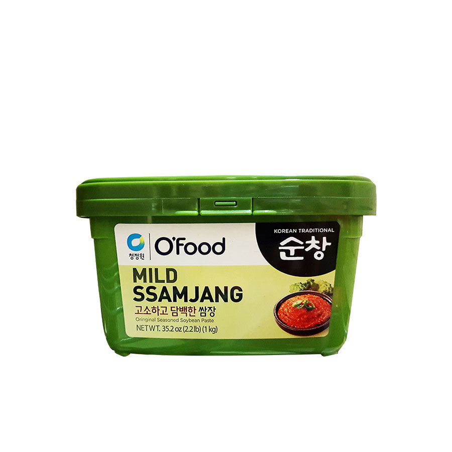 Prepared Soybean Paste(mild) 12/1kg 오푸드 고소하고 담백한 쌈장(마일드)