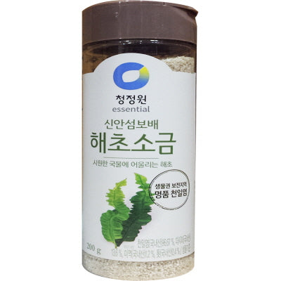 CW507 : 신안섬 보배(해초소금) : 20/200g : SHINAN ISLAND SEAWEEDS SALT