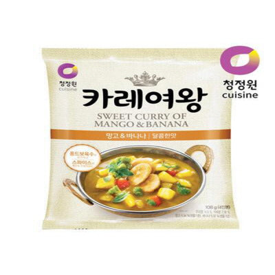 CW543 카레여왕(망고&바나나) 16/108g QUEEN CURRY(MANGO&BANANA)