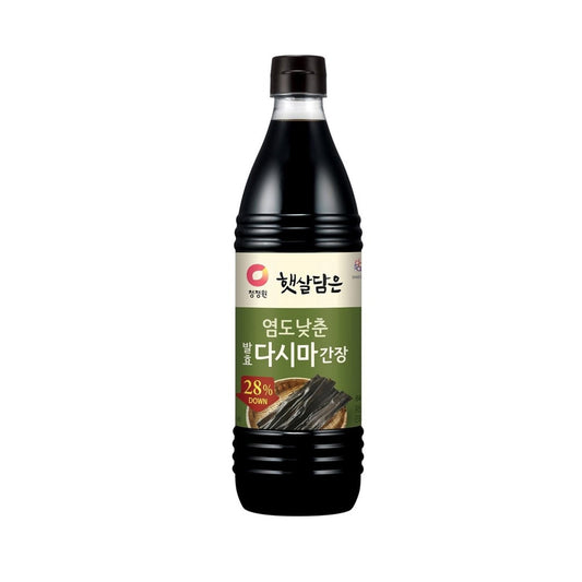 CW706 : 햇살담은(다시마 간장) : 12/840ml : HETSSAL KELP SOY SAUCE(LESS SALT)