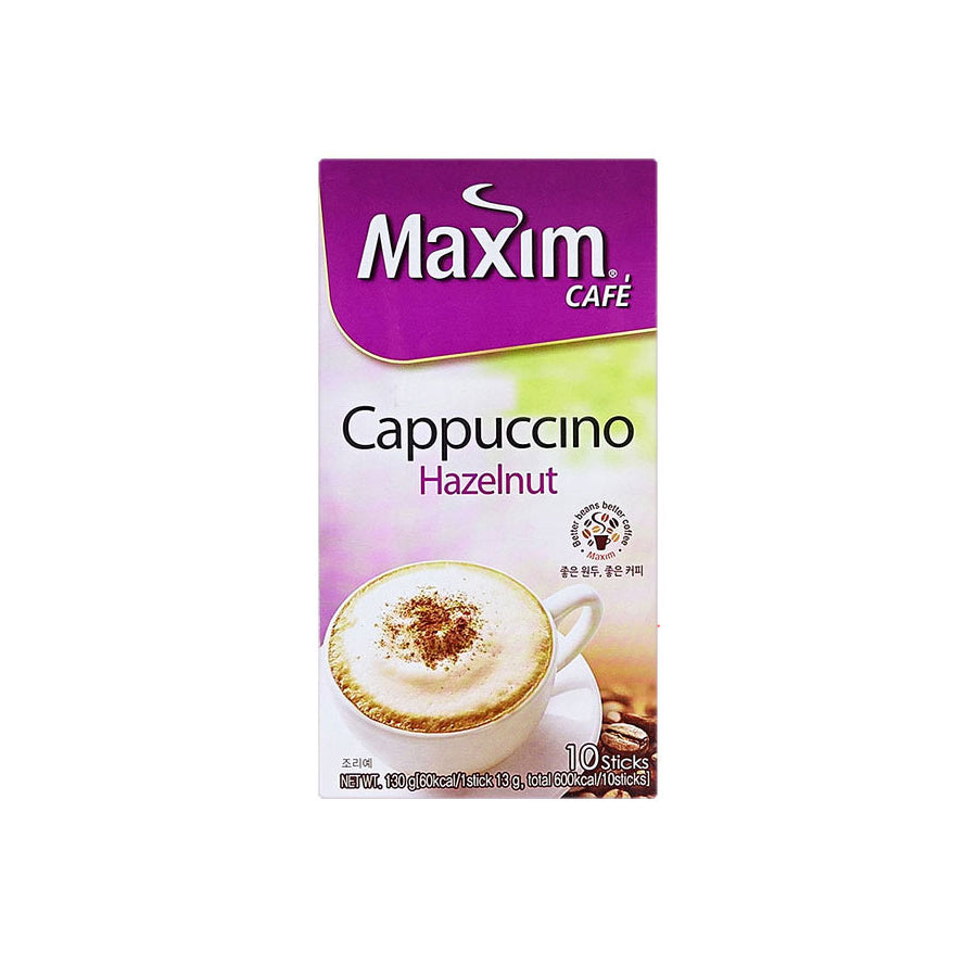 DS5695 : 맥심 카페(카푸치노 헤이즐넛) : 12/10/13g : MAXIM CAFE(CAPPUCCINO HAZELNUT)