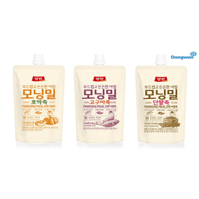 DW213 양반모닝밀(고구마죽) 35/130g SWEET POTATO PORRIDGE POUCH