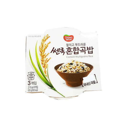 DW223N : 쎈쿡(혼합곡밥) : 6/3/210g : COOKED MIXED WHOLE GRAIN