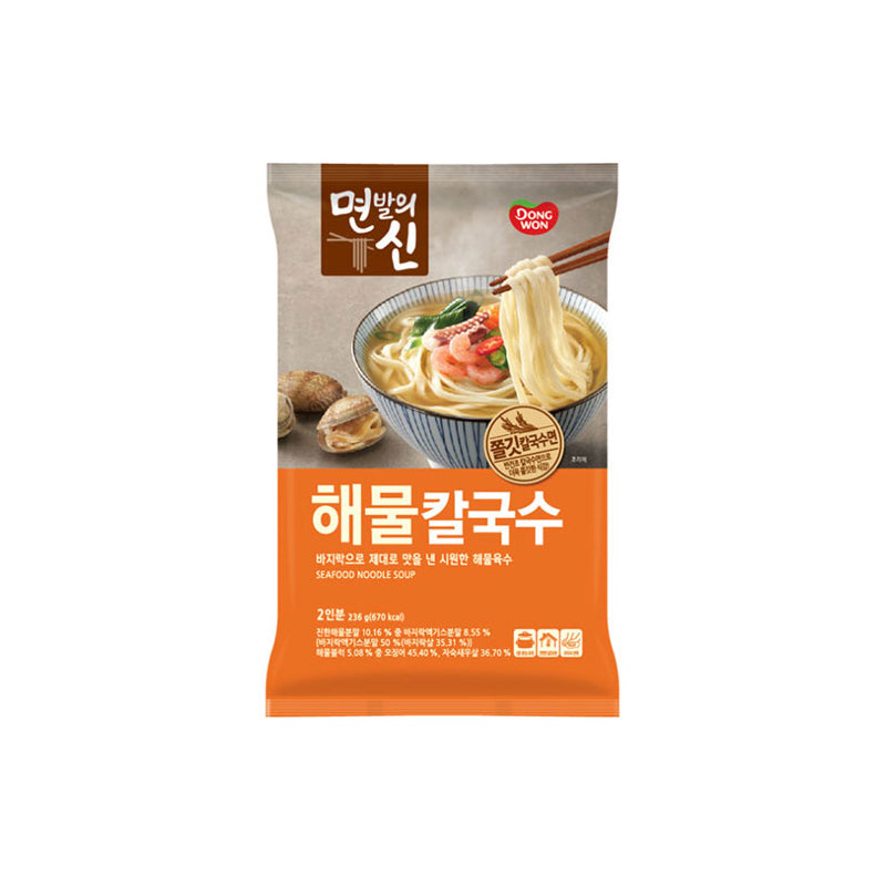 DW319 : 면신/해물칼국수 : 10/236g : MS/SEAFOOD NOODLE SOUP