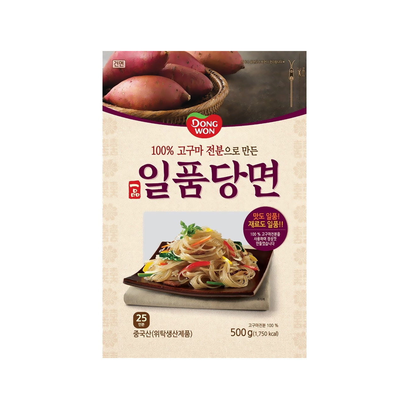 DW323 : 일품당면 : 20/500g : PREMIUM STARCH NOODLE