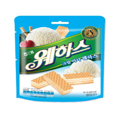 HB123 : 웨하스 미니(크림) : 15/100g : MINI WAFERS(CREAM)