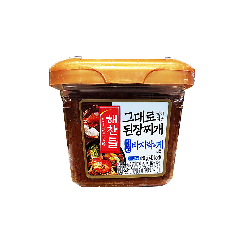 HCD263 : 그대로 끓여먹는 된장찌개 : 16/450g : SOY BEAN PASTE FOR STEW