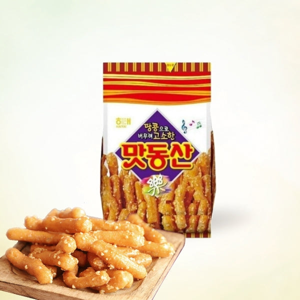 HT341 : 맛동산(L) : 8/341g : MATDONGSAN(SWEET PEANUTS PRETZEL)