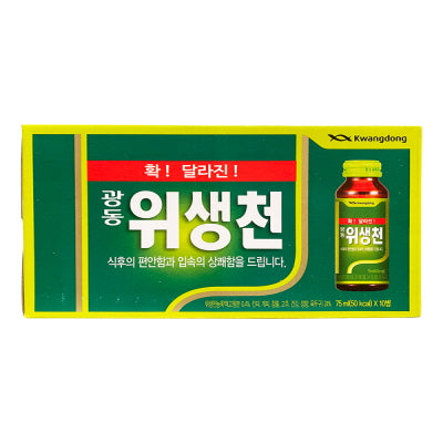 K0017 위생천 10/10/75ml DIJESTIVE REFRESHING DRINK