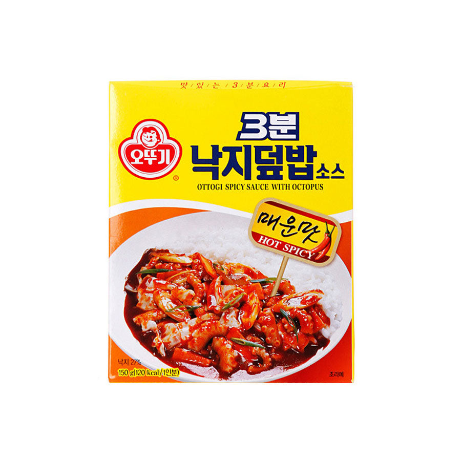 O5007 : 3분낙지덮밥소스 : 24/150g 3MIN SPICY SAUCE WITH OCTOPUS