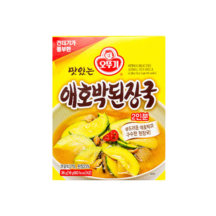 O5041 : 즉석 애호박된장국 : 12/2/18g : SOYBEAN PASTE INSTANT SOUP WITH ZUCCHIN