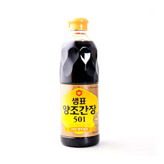 SP-031 : 양조간장(501) : 12/860ml : BREWED SOY SAUCE(501S)