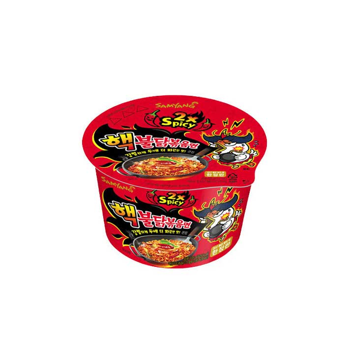 SYR-076 : 핵불닭큰컵(핵) : 16/105g BULDAK BOWL(2X HOT)