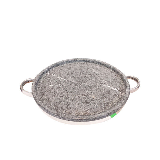 Stone Roaster W/Handle (Dol-Bulpan) 돌 불판