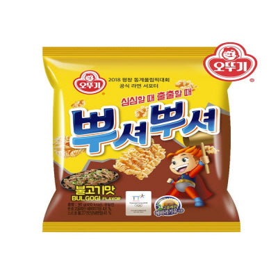 Ppushuppushu(Bulgogi) 24/90g 뿌셔뿌셔 불고기맛