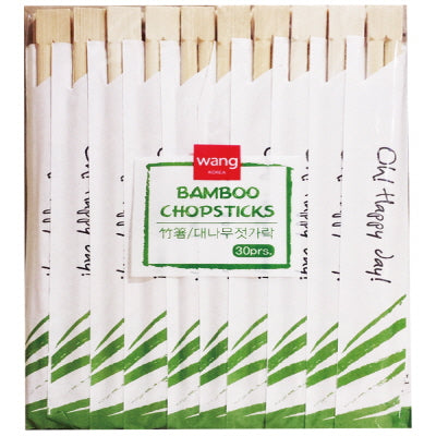 Bamboo Chopstick (W/Paper) 100/30 대나무 젓가락