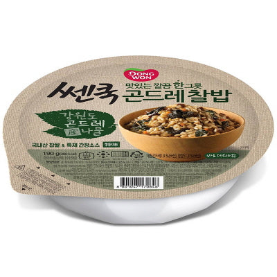 Cooked Glutinous Rice(Thistle) 12/2/190g 곤드레찰밥 190g 2입 기획