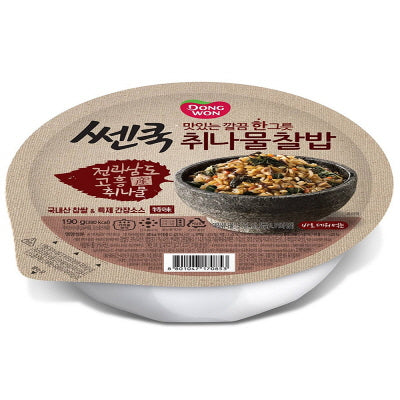 Cooked Glutinous Rice (Aster) 12/2/190g 취나물찰밥 190g 2입 기획
